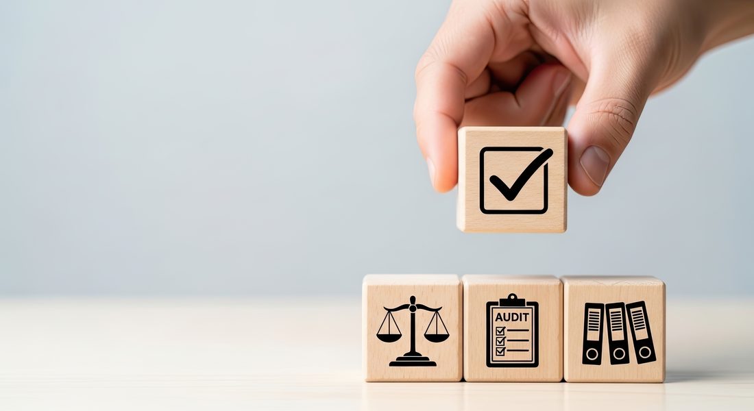 Compliance sign-off and audit checks